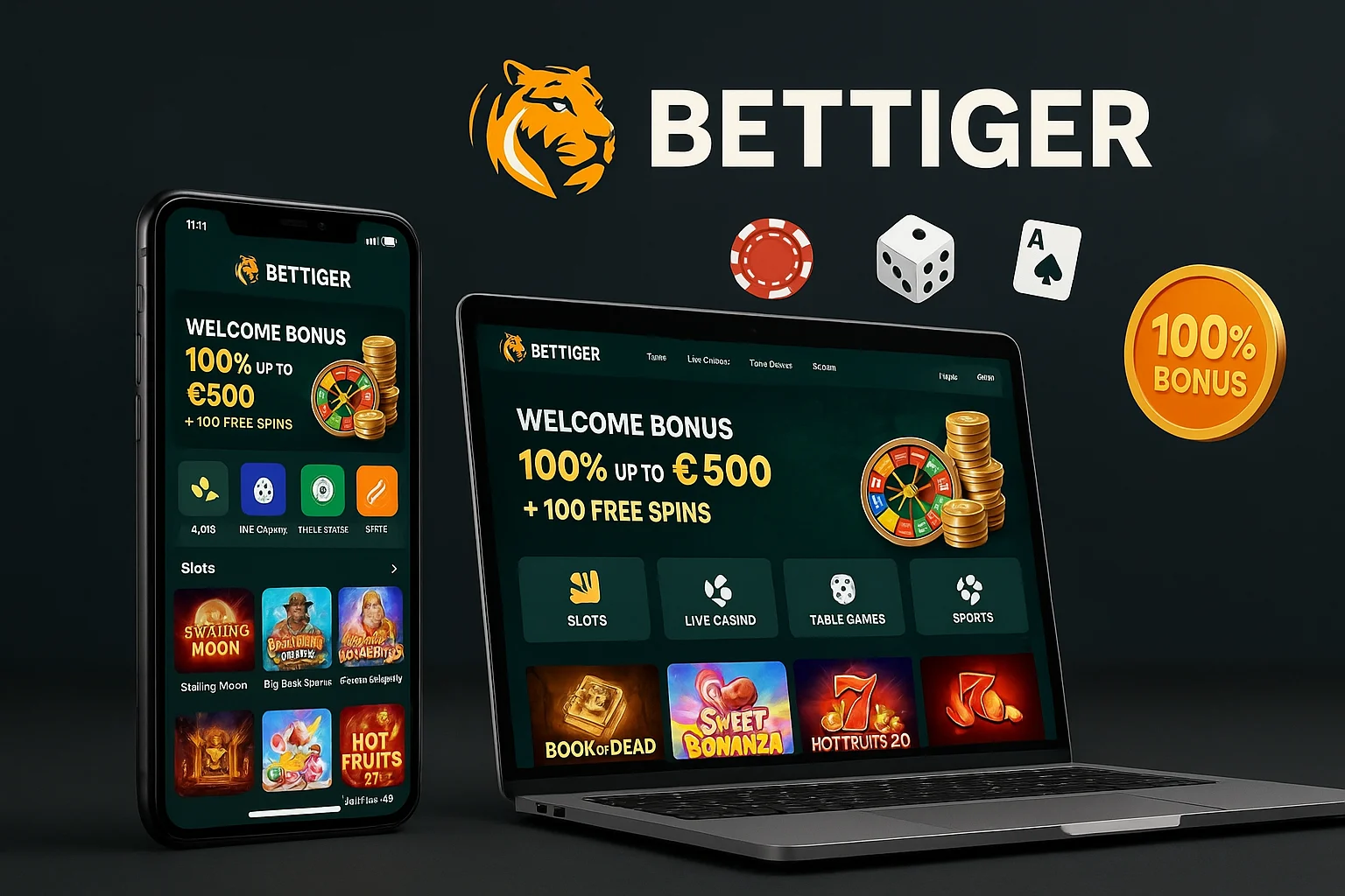 Baixar o BETTIGER Cassino App