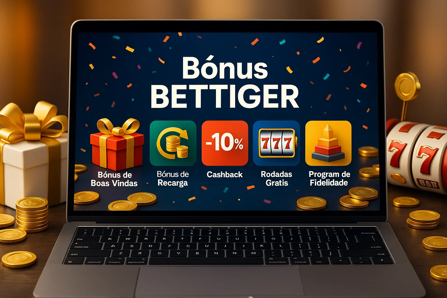 O bônus promocional BETTIGER é uma ótima maneira de começar sua aventura