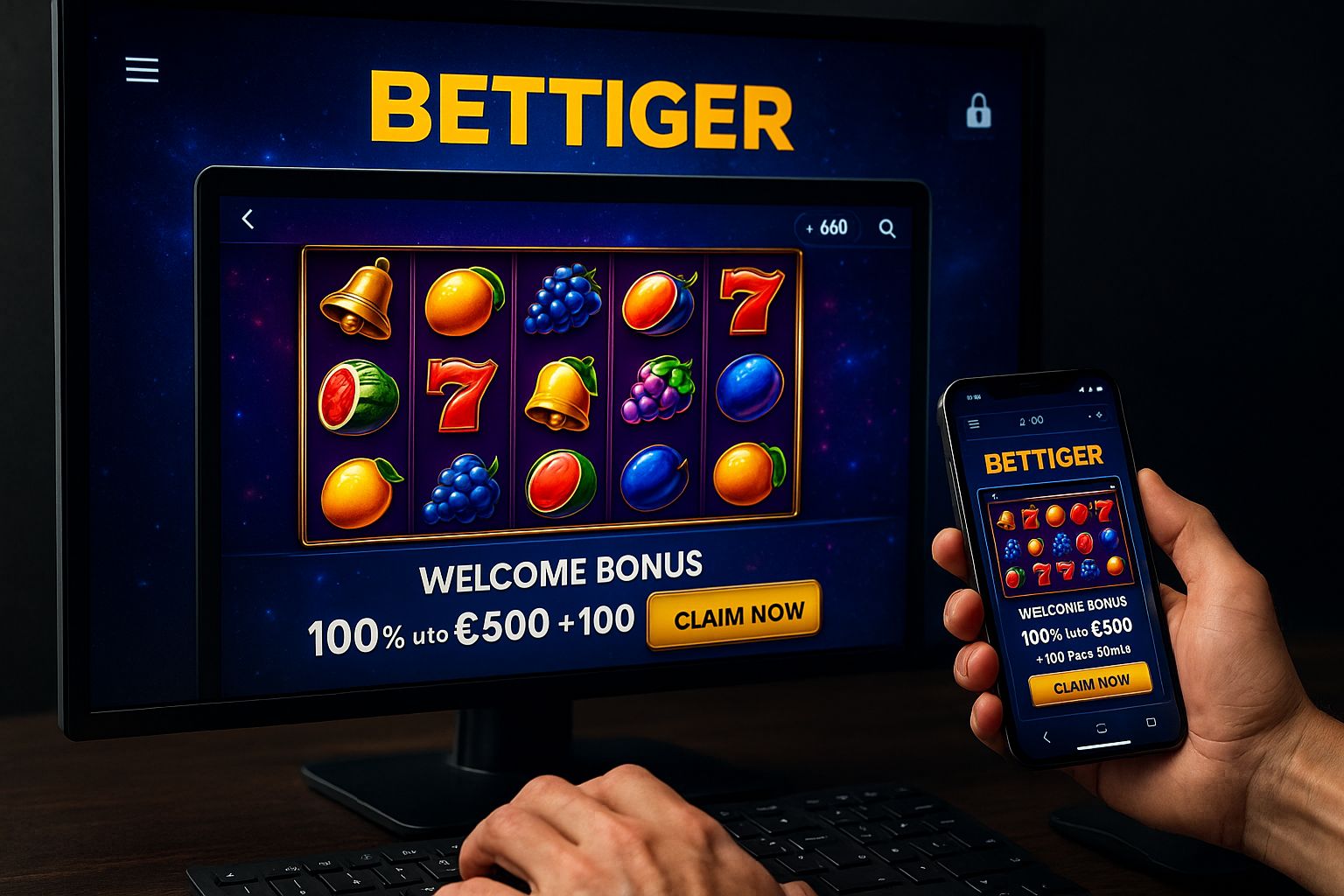 Jogos de Slot no Casino Online BETTIGER