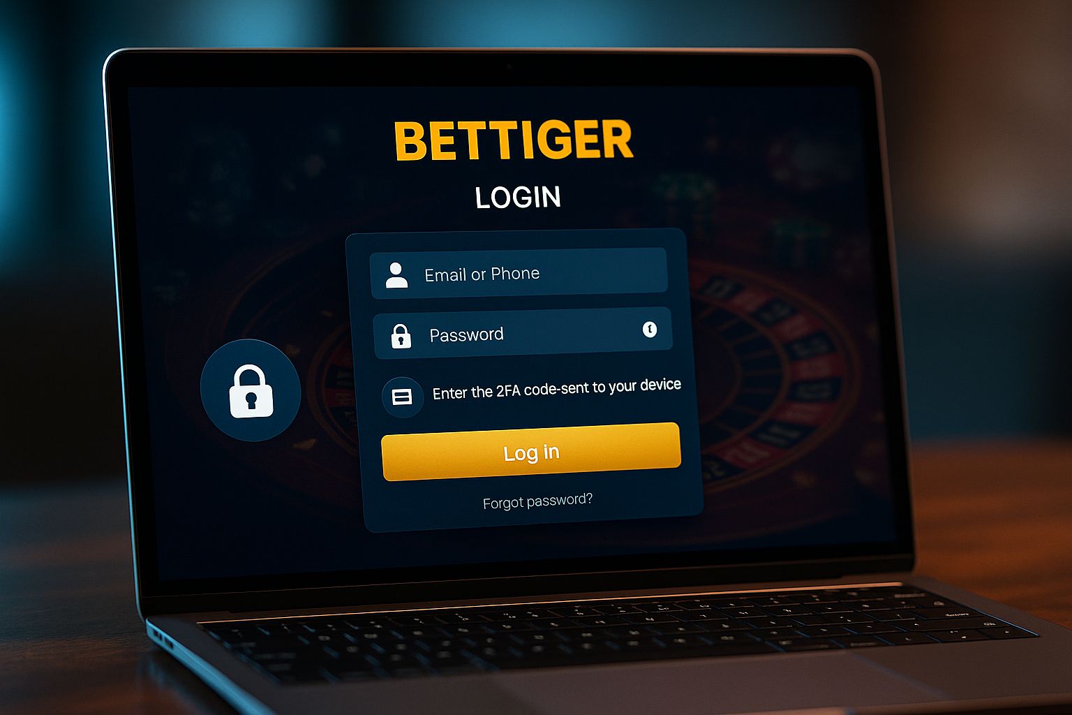 Login no Cassino BETTIGER